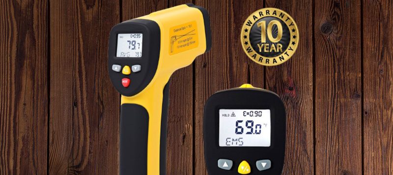 EnnoLogic Pizza oven Infrared Thermometer Gun