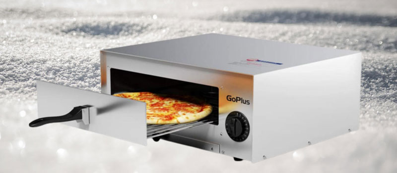 Goplus Stainless Steel Electric Pizza Oven