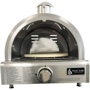 Mont Alpi MAPZ-SS Table Top Gas Pizza Oven