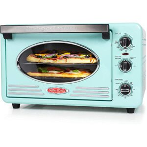 Nostalgia RTOV2AQ Large-Capacity Convection Toaster Oven