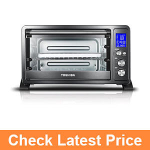 Toshiba AC25CEW-BS Digital Convection Toaster Oven
