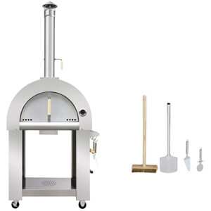 Wood Fired Stainless Steel Artisan Pizza Oven
