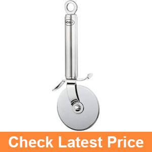 Rösle Stainless Steel Round-Handle Pizza Cutter