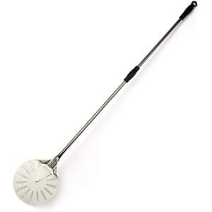 Komista 9 Stainless Steel Round Perforated Pizza Peel