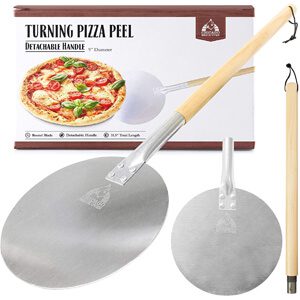 Chicago Brick Oven Aluminum Turning Pizza Peel