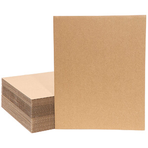Juvale 14 Corrugated Cardboard Sheets