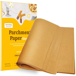Katbite 200Pcs 12x16 In Unbleached Parchment Paper