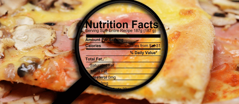 Nutrition Facts of Pizza