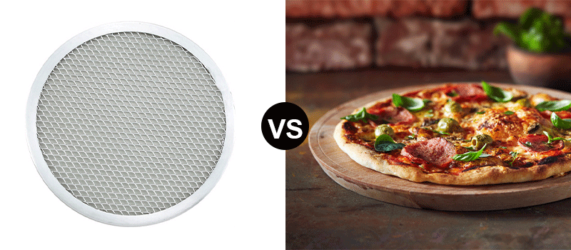 Pizza Screen vs. Pizza Stone
