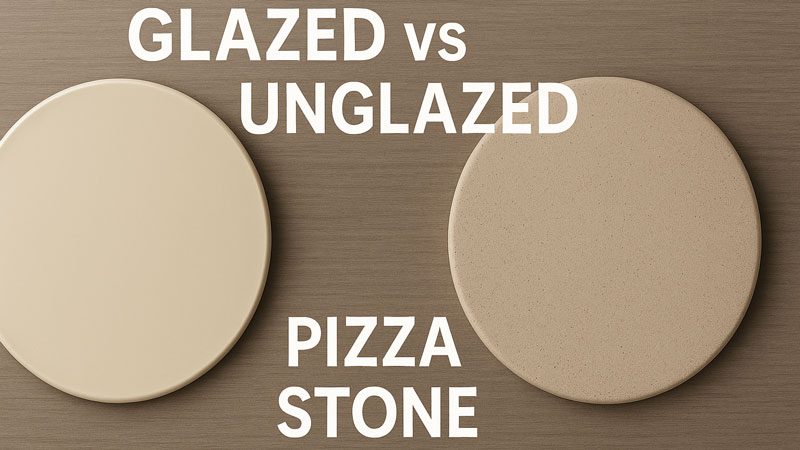 Glazed vs Unglazed Pizza Stone