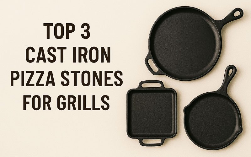 Cast Iron Pizza Stone for Grill