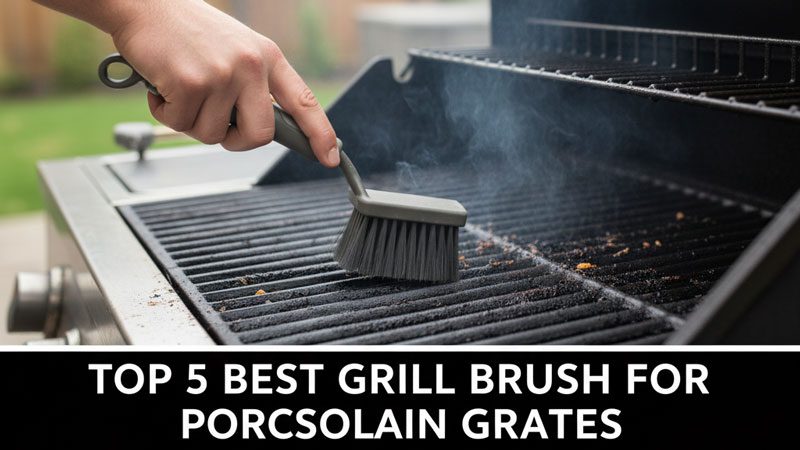 Best Grill Brush for Porcelain Grates