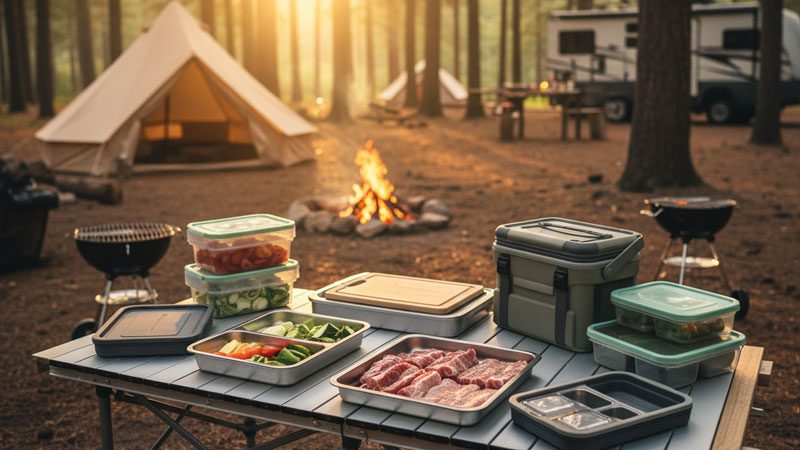 Best Grill Prep Trays for Camping