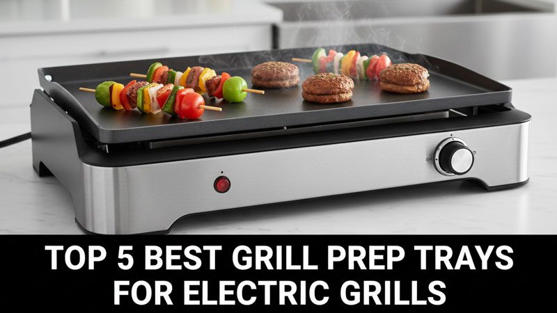 Best Grill Prep Trays for Electric Grills