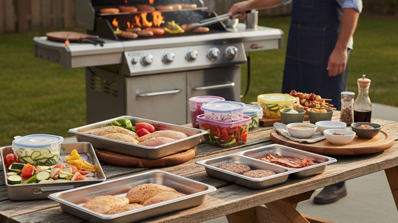 Best Grill Prep Trays for Gas Grills