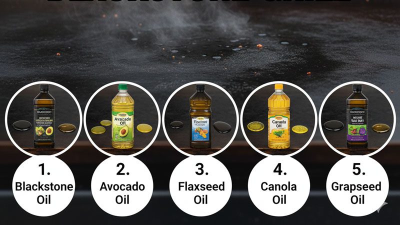 Best Oil to Season a Blackstone Grill