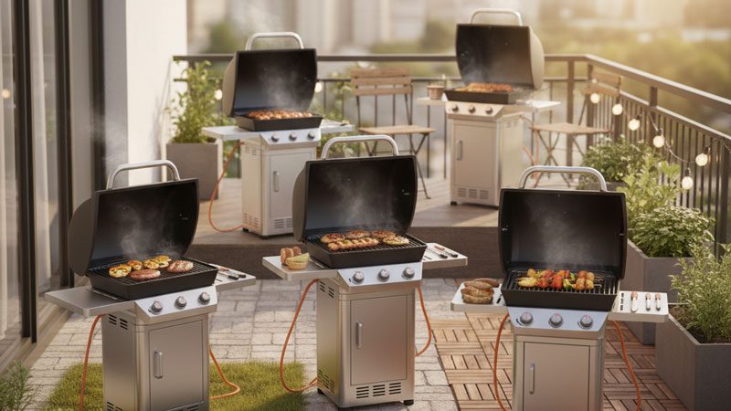 Best Post Mounted Natural Gas Grills for Small Spaces
