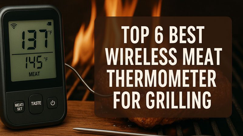 Best Wireless Meat Thermometer for Grilling