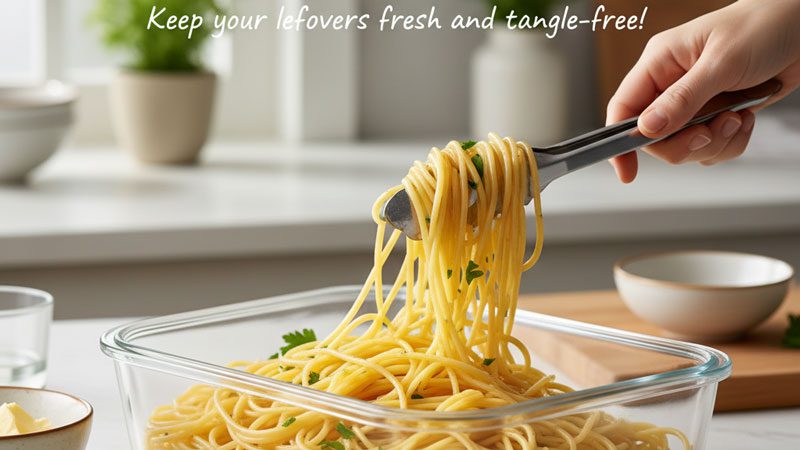 How to Store-Cooked Pasta Without Sticking