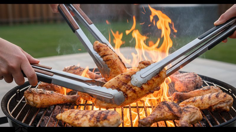 Best Tongs for Grilling Chicken