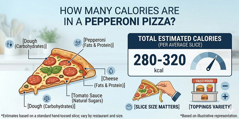 How Many Calories are in a Pepperoni Pizza