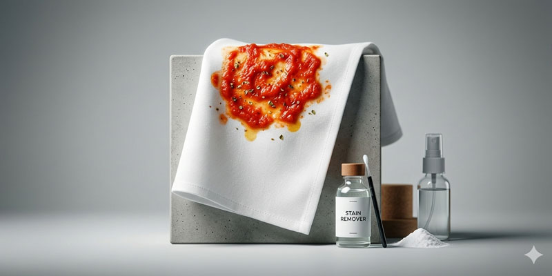 How to Get Pizza Sauce Out of Clothes