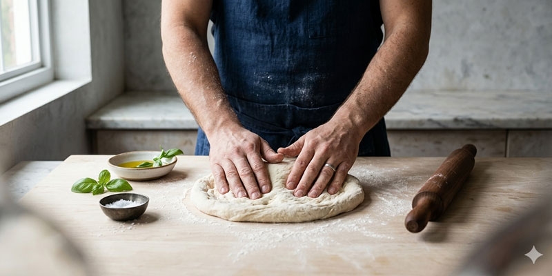 How to Knead Pizza Dough