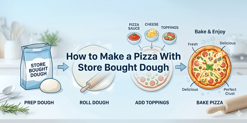 How to Make a Pizza With Store Bought Dough