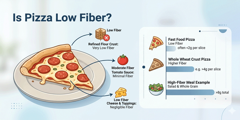 Is Pizza Low Fiber