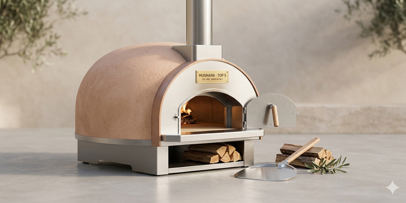 Mugnaini Wood Fired Pizza Oven